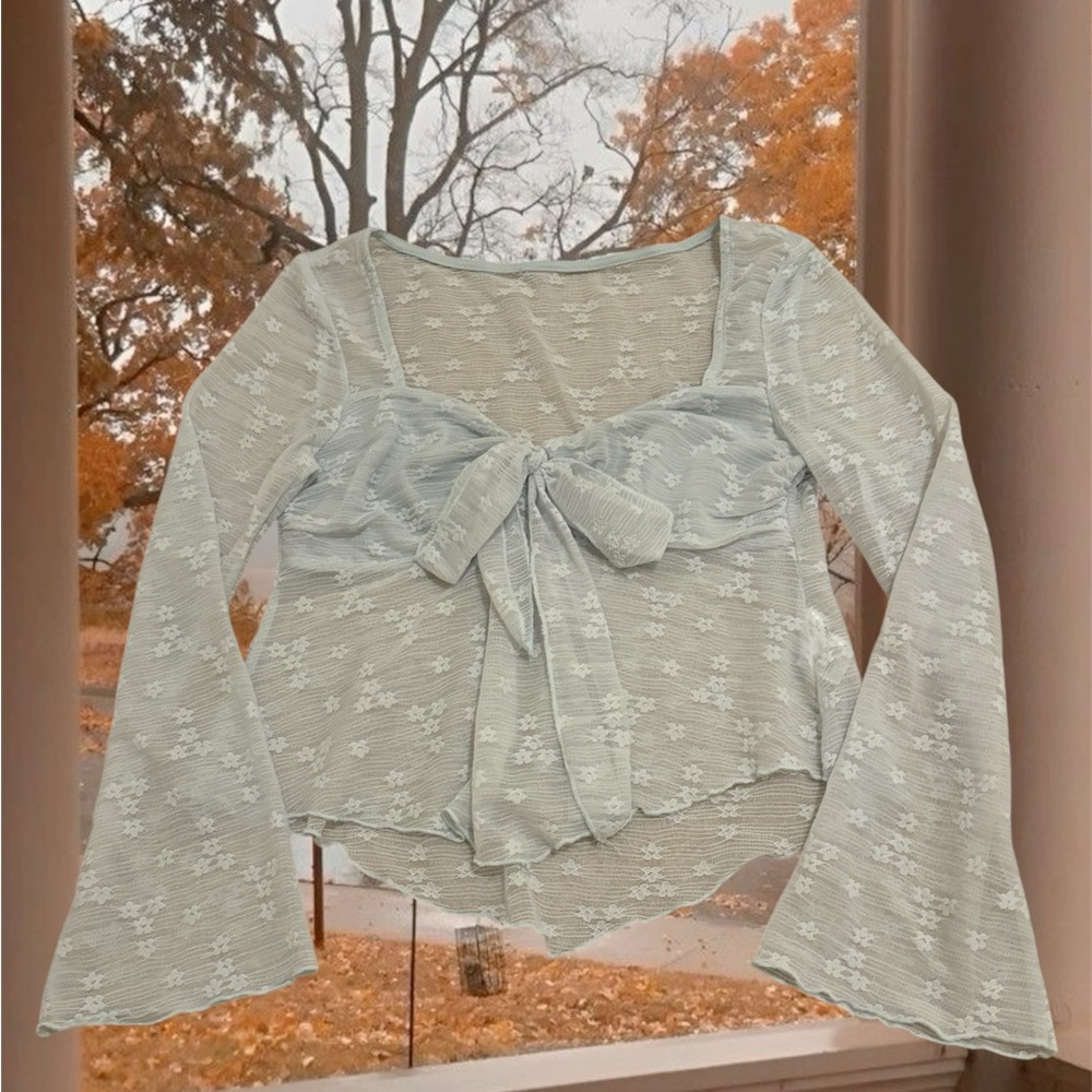 Baby blue long sleeve